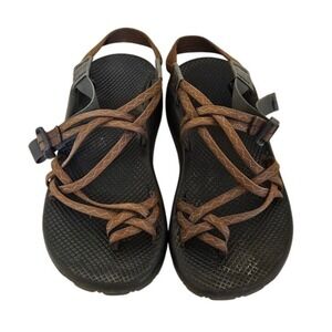 Chaco ZX/2 Orange Outdoor Sandals Men 9